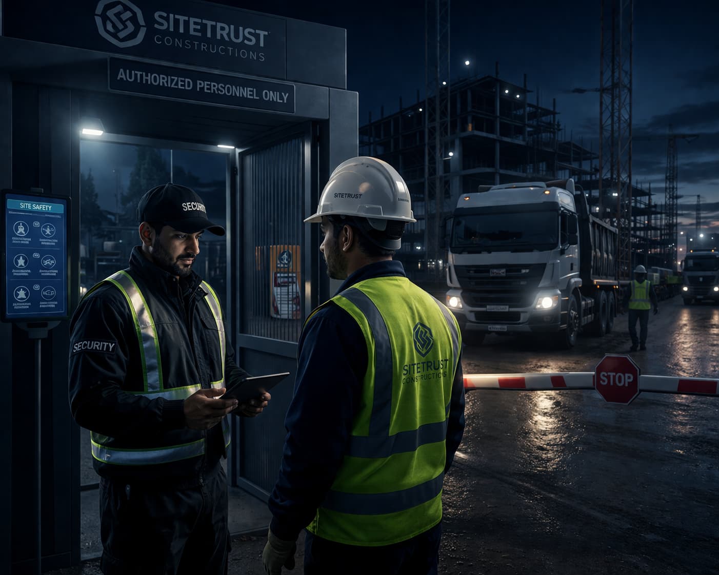 Construction site security
